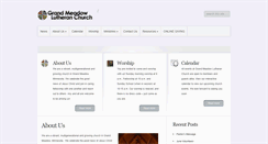 Desktop Screenshot of grandmeadowlutheranchurch.org